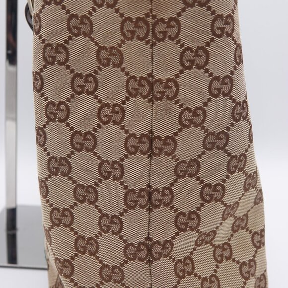 Gucci GG Canvas Jolicoeur Sherry Line Tote Brown - Picture 2 of 16